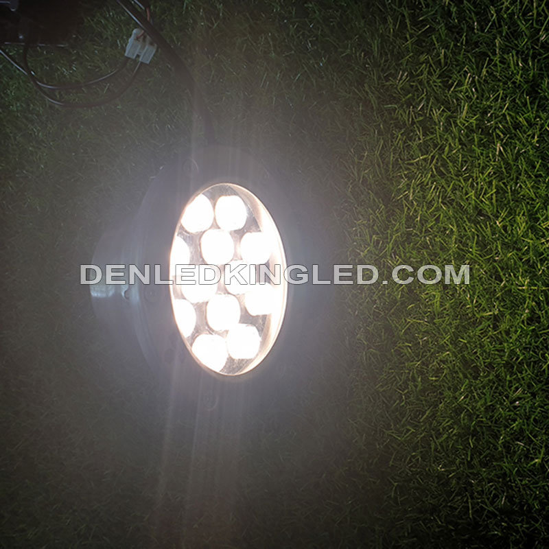 Đèn led chiếu cây sân vườn Inox 12w siêu sáng