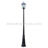Cột đèn sân vườn cổ điển Rolux-TSVCD1B02