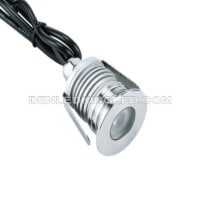 Đèn led âm đất âm sàn Mini ngoài trời 1w D35mm